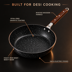 Tawaana non-stick fry pan features
