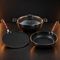 Complete Kitchen Set: Tawa + Fry Pan + Karahi