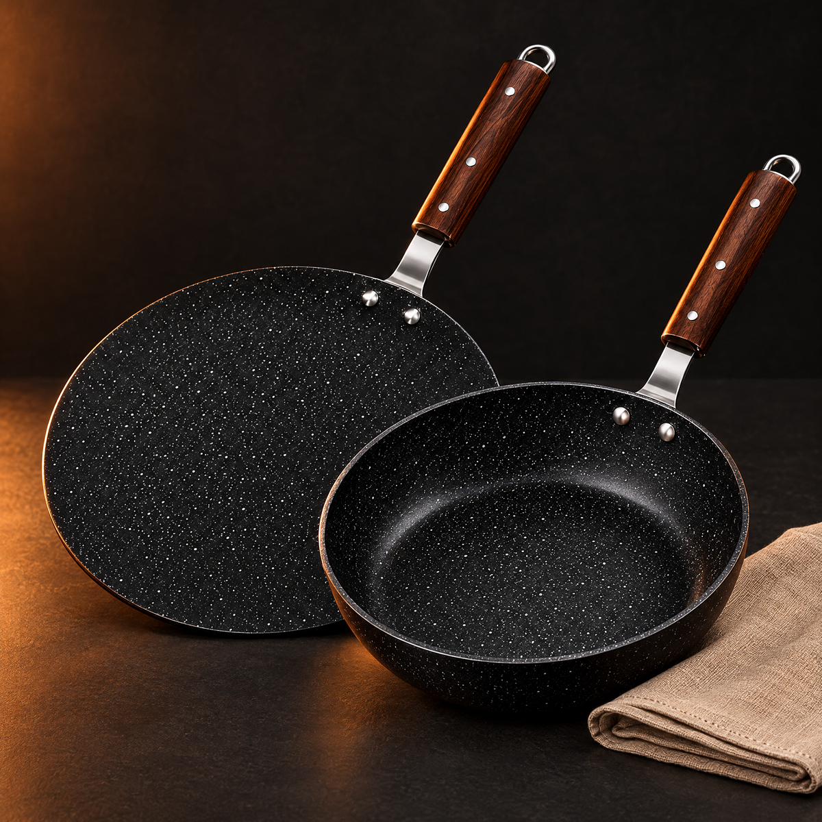 Tawaana starter set tawa and fry pan