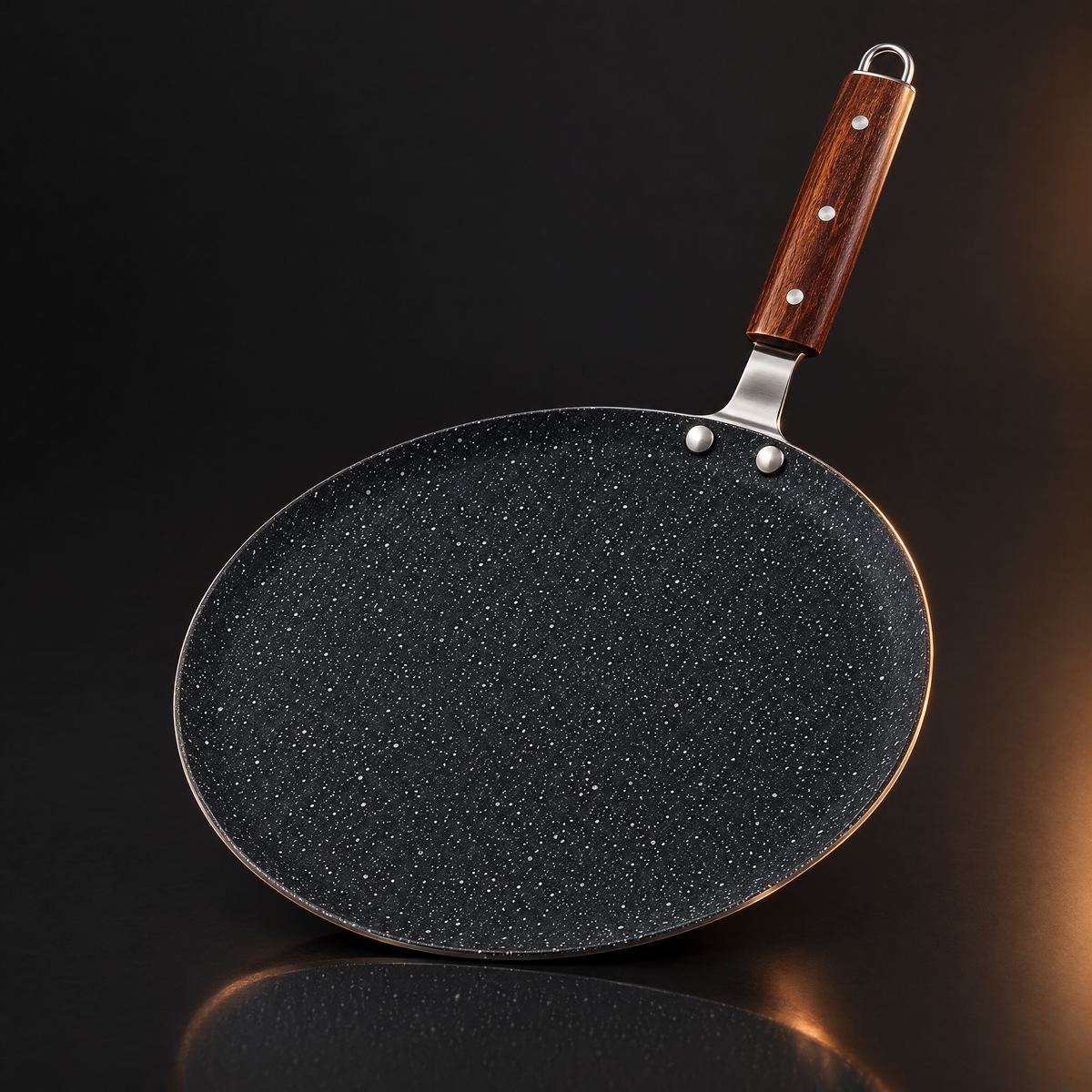 Tawaana non-stick tawa with wooden handle